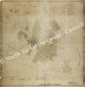 Historic map of Askham Bryan 1821